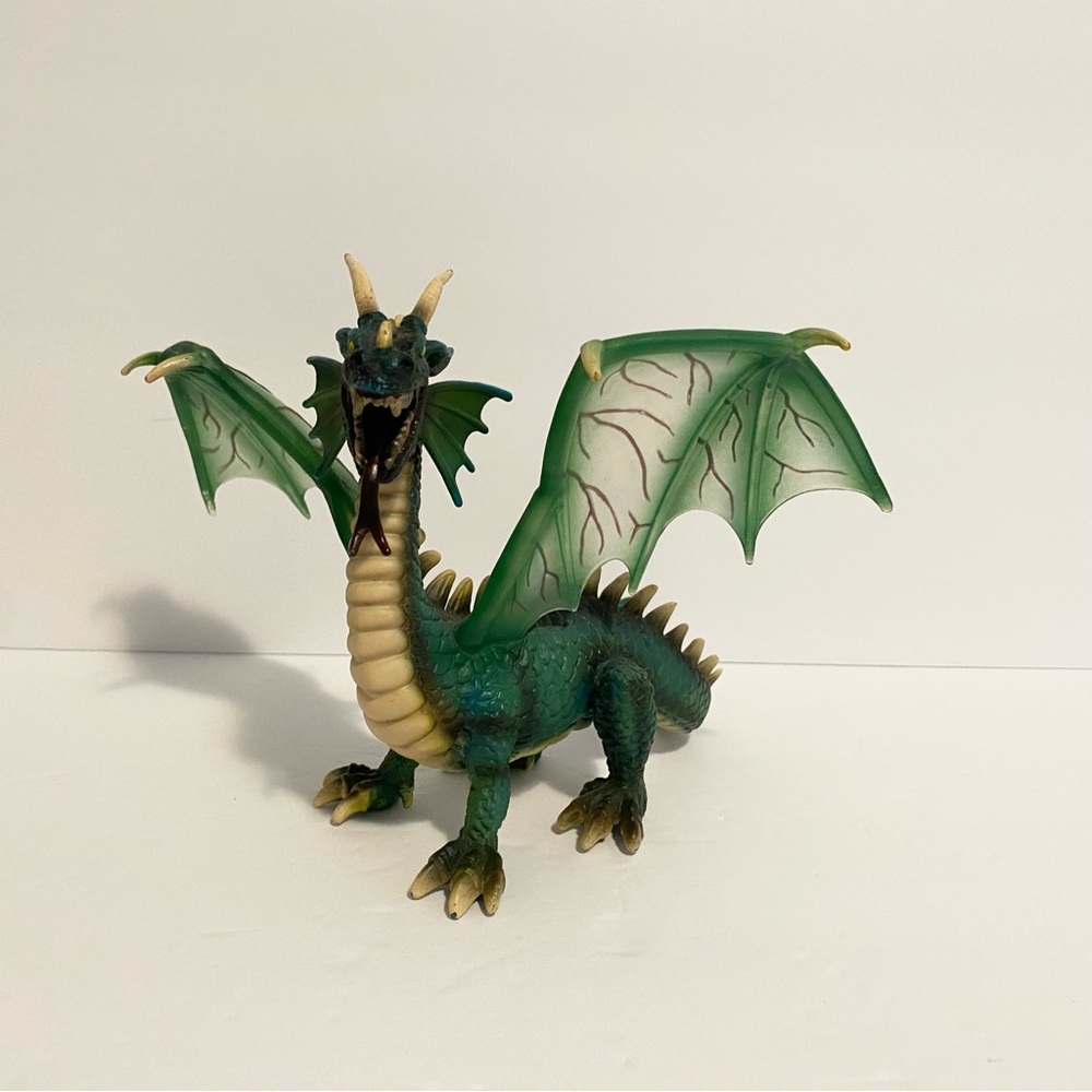 Schleich Green Winged Dragon World of Knights 2003 Vintage Figure Toy Retired